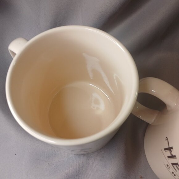 Hershey's Chocolate 24oz XL 2 Oversized Coffee Mug Christmas & Hearts Galerie - Picture 8 of 11